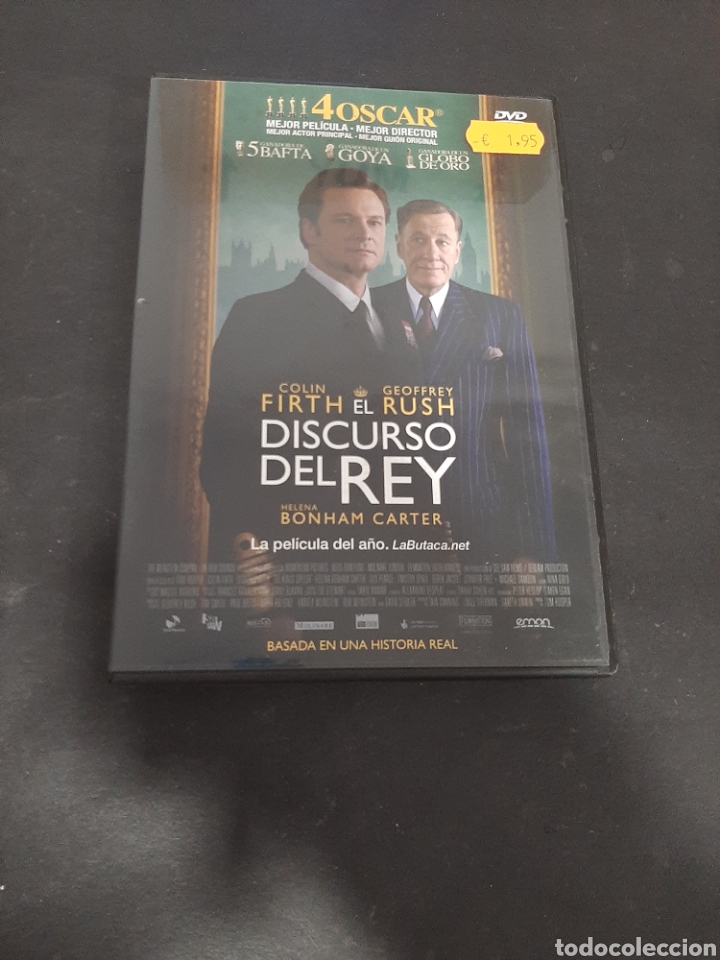 Cine: S185 el discurso del rey &nbsp; -DVD SEGUNDA MANO