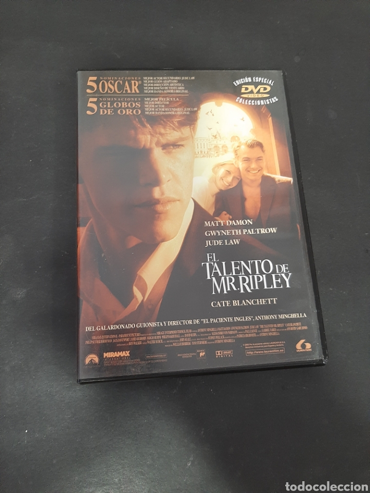 Cinema: S182 El talento de Mr Ripley-DVD SEGUNDA MANO