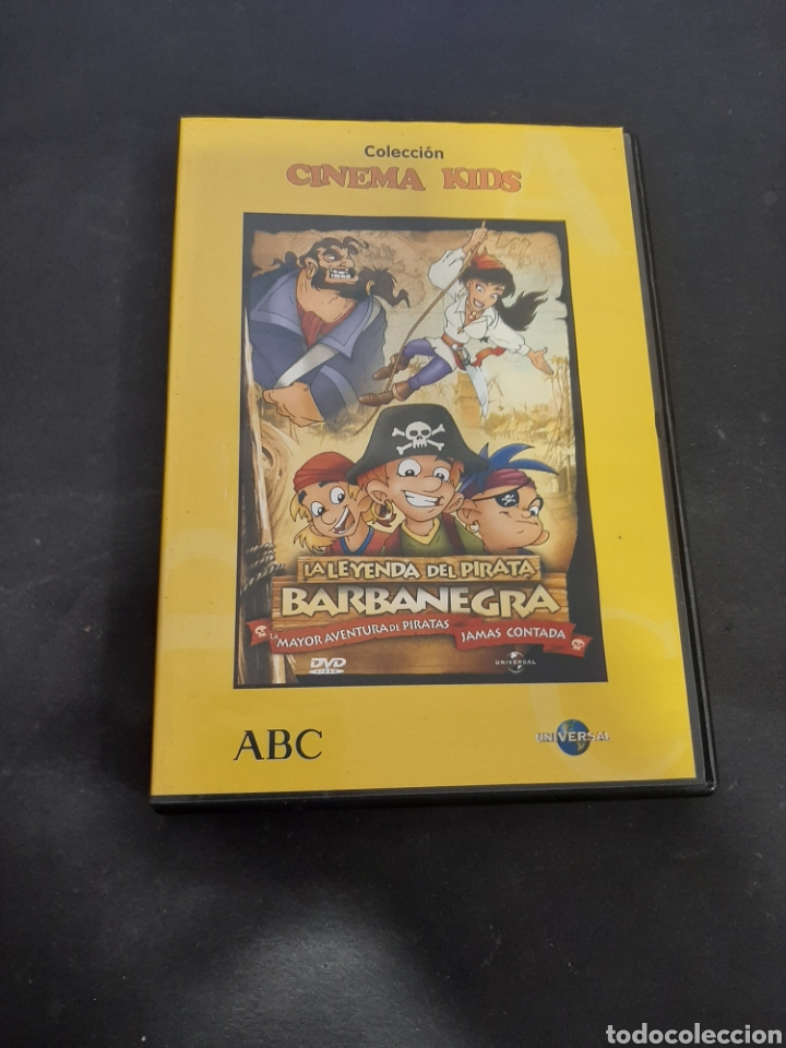 Kino: S196 la leyenda del pirata Barbanegra -DVD SEGUNDA MANO