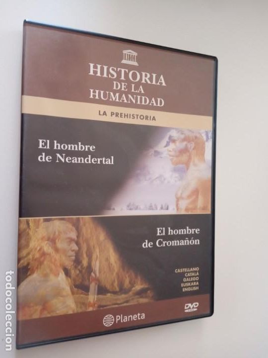 Cine: DVD DOCUMENTAL 1 HISTORIA DE LA HUMANIDAD PREHISTORIA EL HOMBRE NEANDERTAL CROMA&Ntilde;ON PLANETA