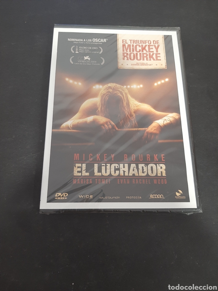 Cinema: DVS4 el luchador -DVD SEGUNDA MANO tapa fina