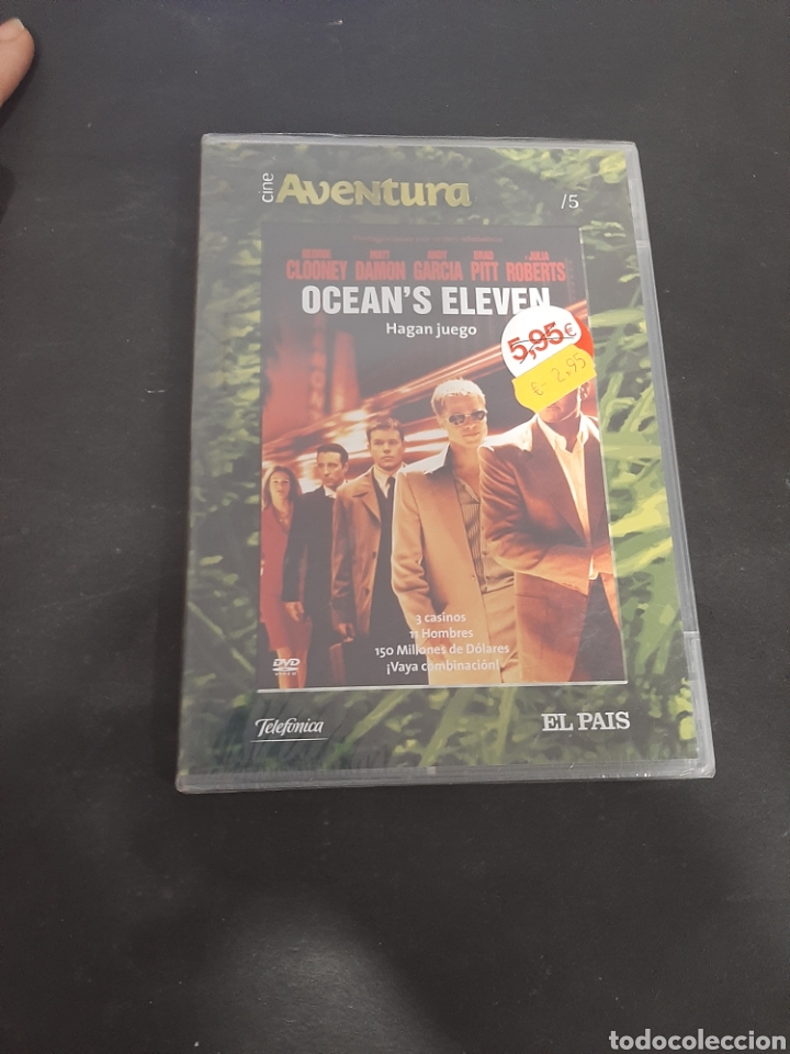 Cinema: DVS4 Ocean's Eleven -DVD SEGUNDA MANO tapa fina
