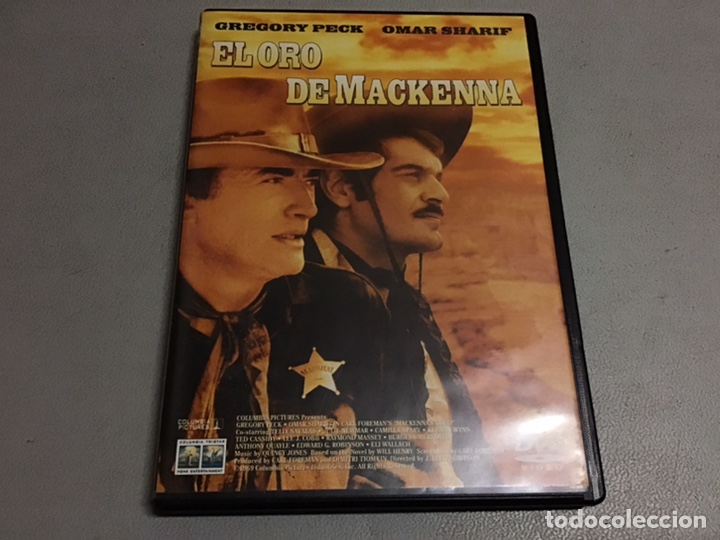 Cinema: EL ORO DE MACKENNA en dvd