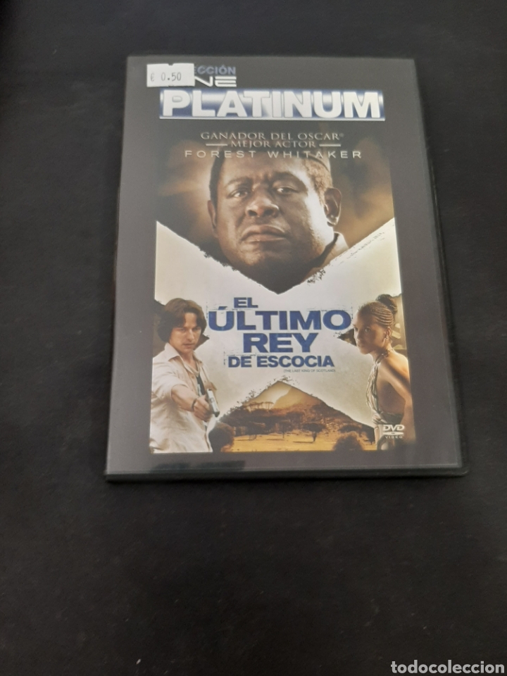 Cinema: DVS9&nbsp;&nbsp; el &uacute;ltimo rey de Escocia -DVD SEGUNDA MANO tapa fina
