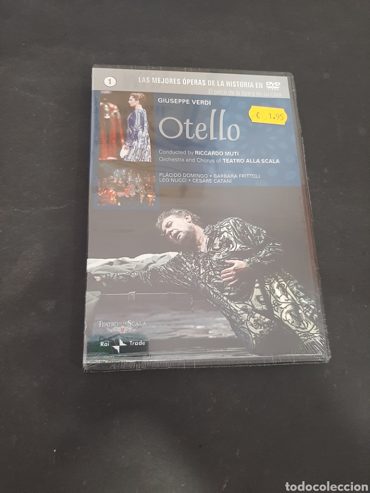 Cine: Dvs 18 &nbsp;&nbsp; otello -DVD SEGUNDA MANO tapa finaA