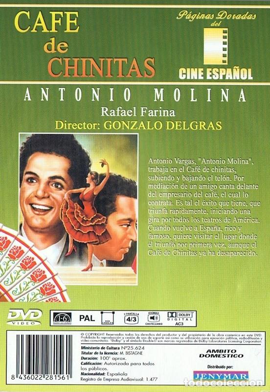 Cine: CAFE DE CHINITAS ANTONIO MOLINA - Foto 2