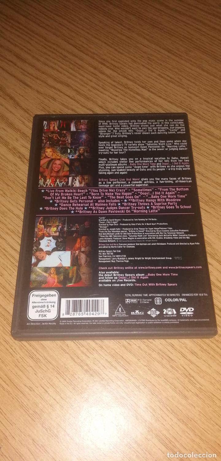 Cine: BRITNEY SPEARS: LIVE AND MORE! - Foto 2