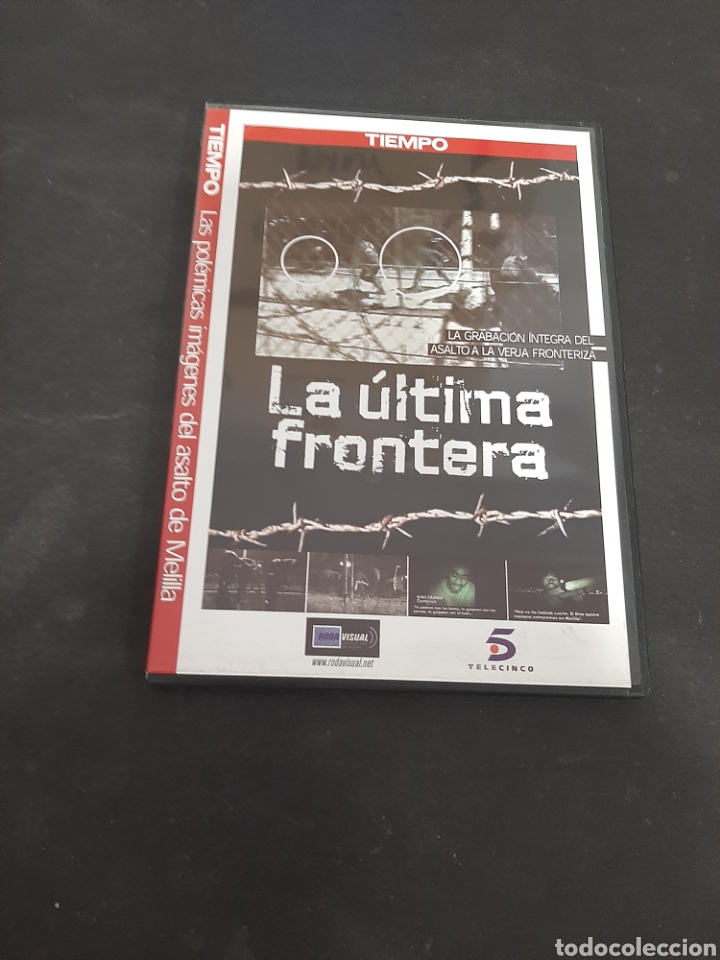 Cine: Dvs 18&nbsp; la &uacute;ltima frontera &nbsp;&nbsp; -DVD SEGUNDA MANO tapa finaA
