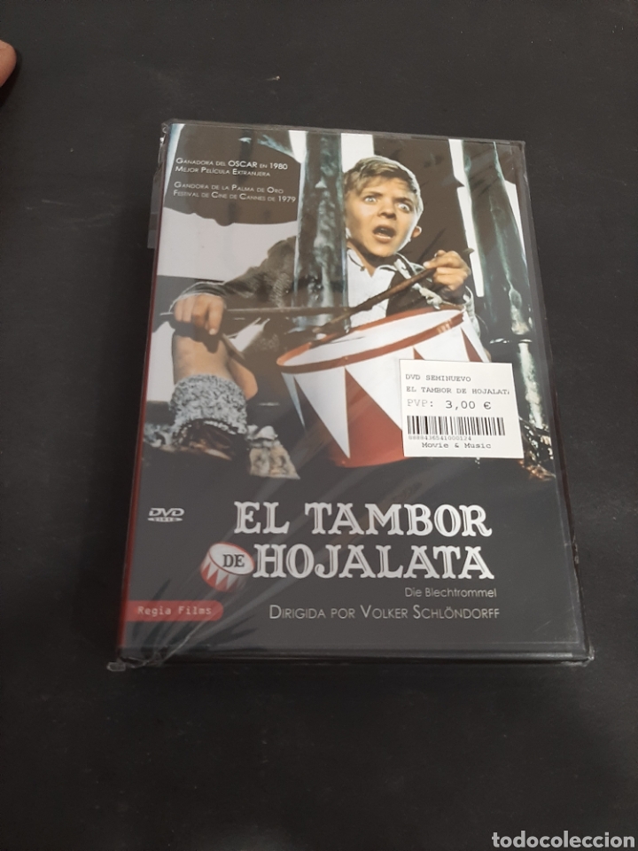 Cin&eacute;ma: S334 el tambor hojalata -DVD SEGUNDA MANO PERO COMO NUEvo