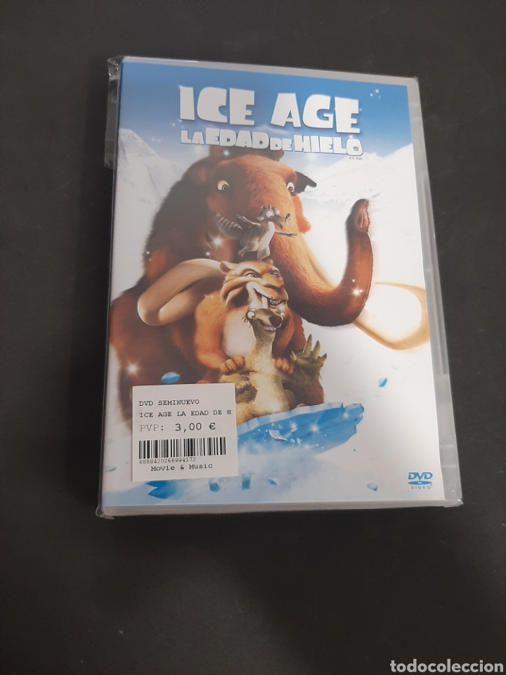 Cin&eacute;ma: S453 Ice Age la edad de hielo-DVD SEGUNDA MANO PERO COMO NUEv