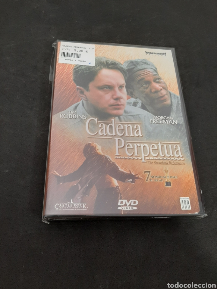 Cin&eacute;ma: S352 cadena perpetua-DVD SEGUNDA MANO PERO COMO NUEv