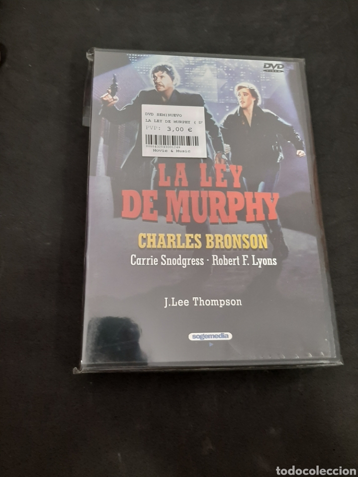 Cinema: S159 la ley de Murphy-DVD SEGUNDA MANO PERO COMO NUEv