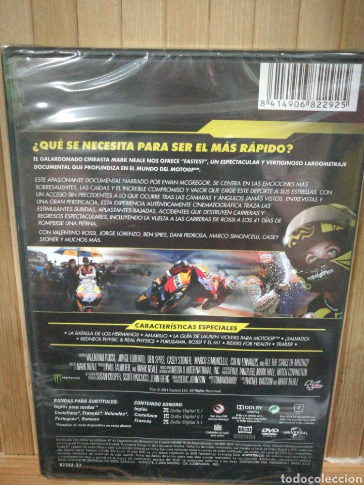 Cine: FASTEST - DVD - PRECINTADO - Foto 2