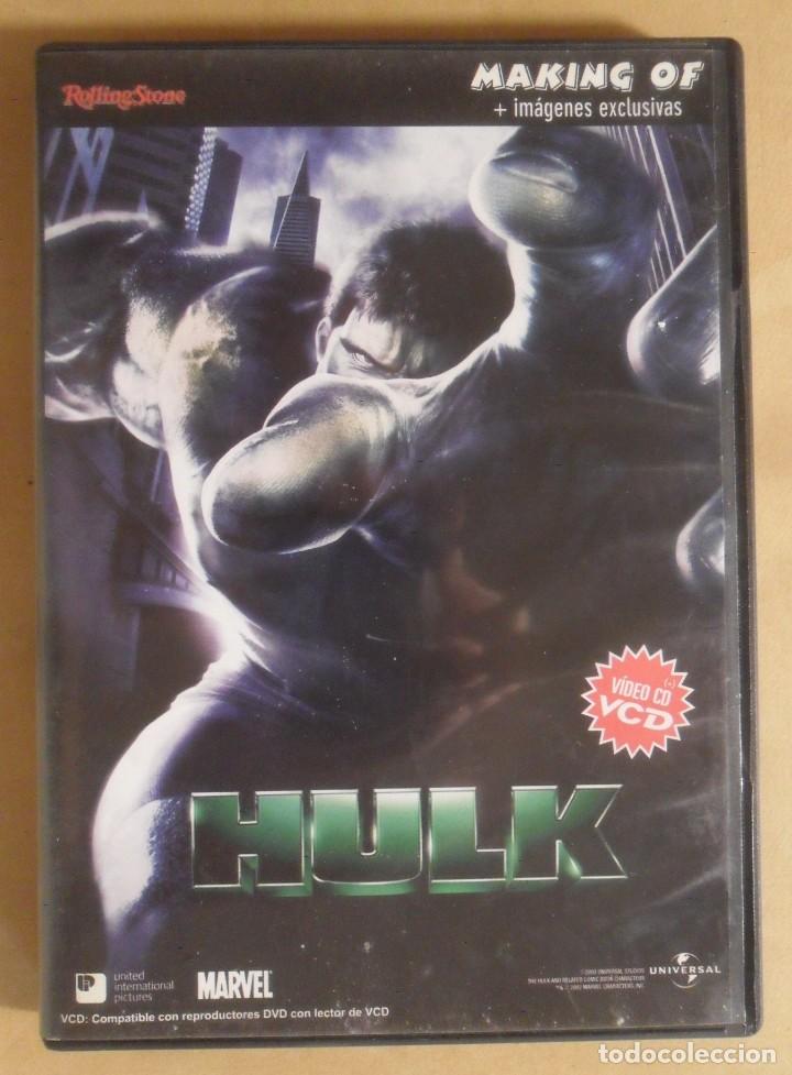 Cine: VIDEO CD VCD - HULK - MARVEL - UNIVERSAL - 2002 - Foto 1