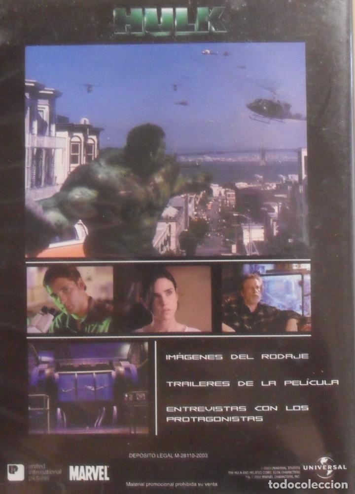 Cine: VIDEO CD VCD - HULK - MARVEL - UNIVERSAL - 2002 - Foto 3