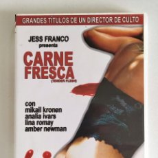 Cine: CARNE FRESCA (TENDER FLESH) JESS FRANCO / VELLAVISION ~ *DESCATALOGADA*. Lote 212863180
