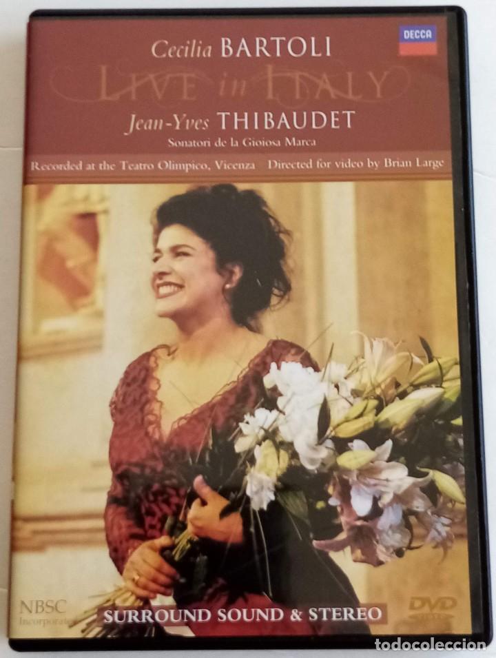 Cine: DVD: CECILIA BARTOLY. ILVE IN ITALY.