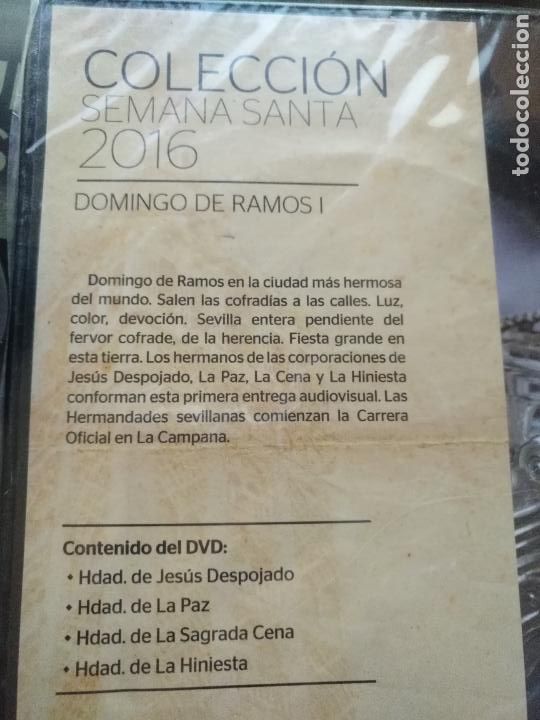 Cinema: dvd semana santa sevilla 2016 la pasion - domingo de ramos i - precintado