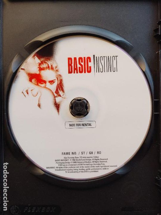 Cine: INSTINTO BASICO - DVD CINE - Foto 2