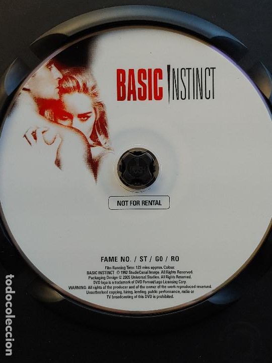 Cine: INSTINTO BASICO - DVD CINE - Foto 3