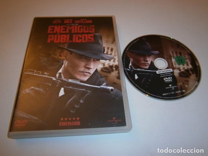 Kino: ENEMIGOS PUBLICOS DVD NUEVO PRECINTADO JOHNNY DEEP CHRISTIAN BALE MARION COTILLARD