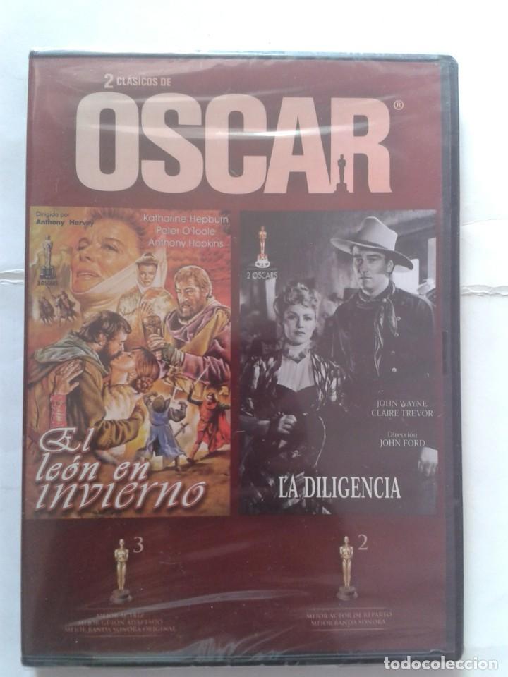 Cinema: EL LEON EN INVIERNO- LA DILIGENCIA- DVD NUEVO PRECINTADO