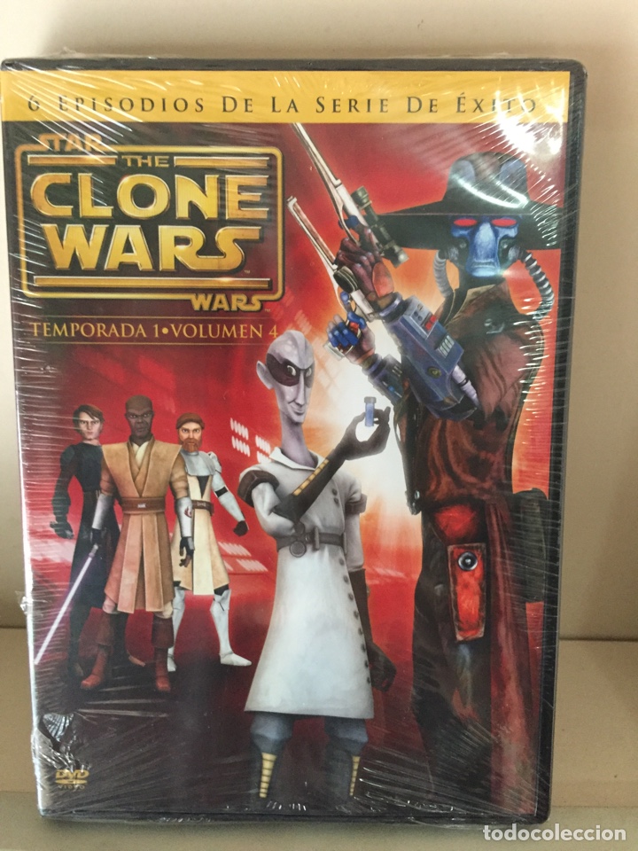 Cine: Star wars The Clone Wars ( Tenporada 1 Volumen 4 ) DVD - Precintado -