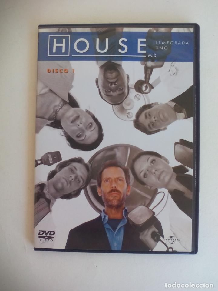 Cinema: HOUSE. TEMPORADA 1 DISCO 1, EPISODIO PILOTO Y PATERNIDAD. SONIDO INGLES Y CASTELLANO. DVD