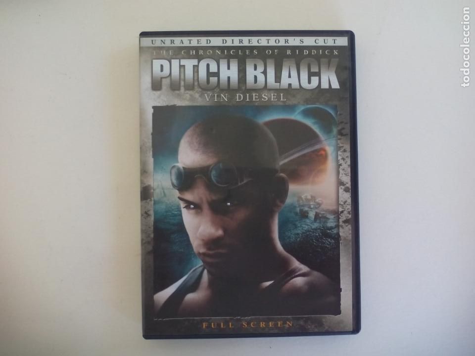 Cinema: PITCH BLACK. THE CHRONICLDES OF RIDDICK. VIN DIESEL. UNRATED DIRECTOR'S CUT, EN INGLES. DVD