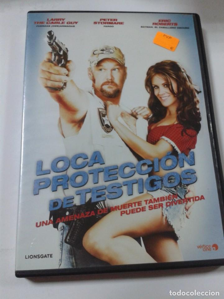 Cine: DVD. LOCA PROTECCION DE TESTIGOS