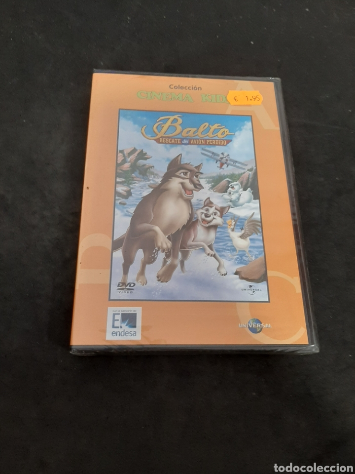 Cin&eacute;ma: S 258 Balto rescate del avi&oacute;n perdido -DVD SEGUNDA MANO