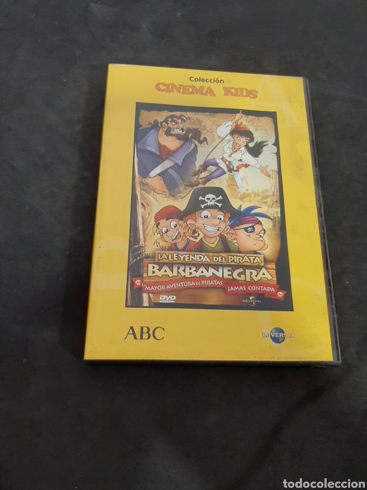 Cinema: S 368 la leyenda del pirata Barbanegra -DVD SEGUNDA MANO