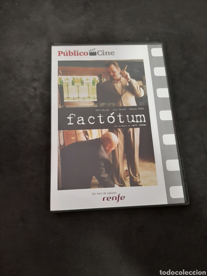 Cinema: DVS18 factotum -DVD SEGUNDA MANO TAPA FINA