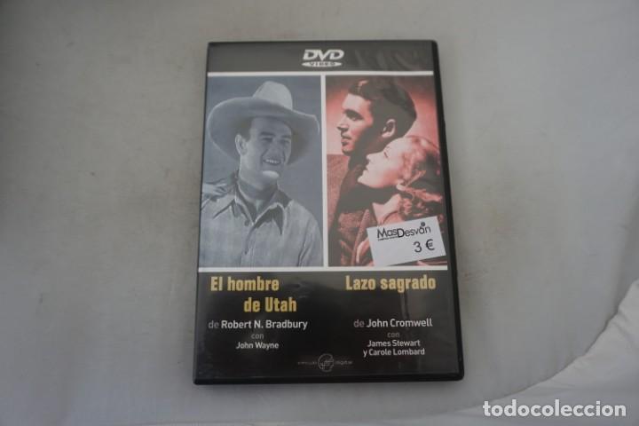 Cin&eacute;ma: 7-B6 - 1 X DVD / 2 PELICULAS: EL HOMBRE DE UTAH - LAZO SAGRADO