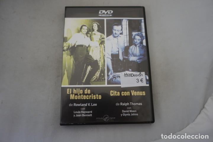 Cinema: 7-B6 - 1 X DVD / 2 PELICULAS: EL HIJO DE MONTECRISTO - CITA CON VENUS