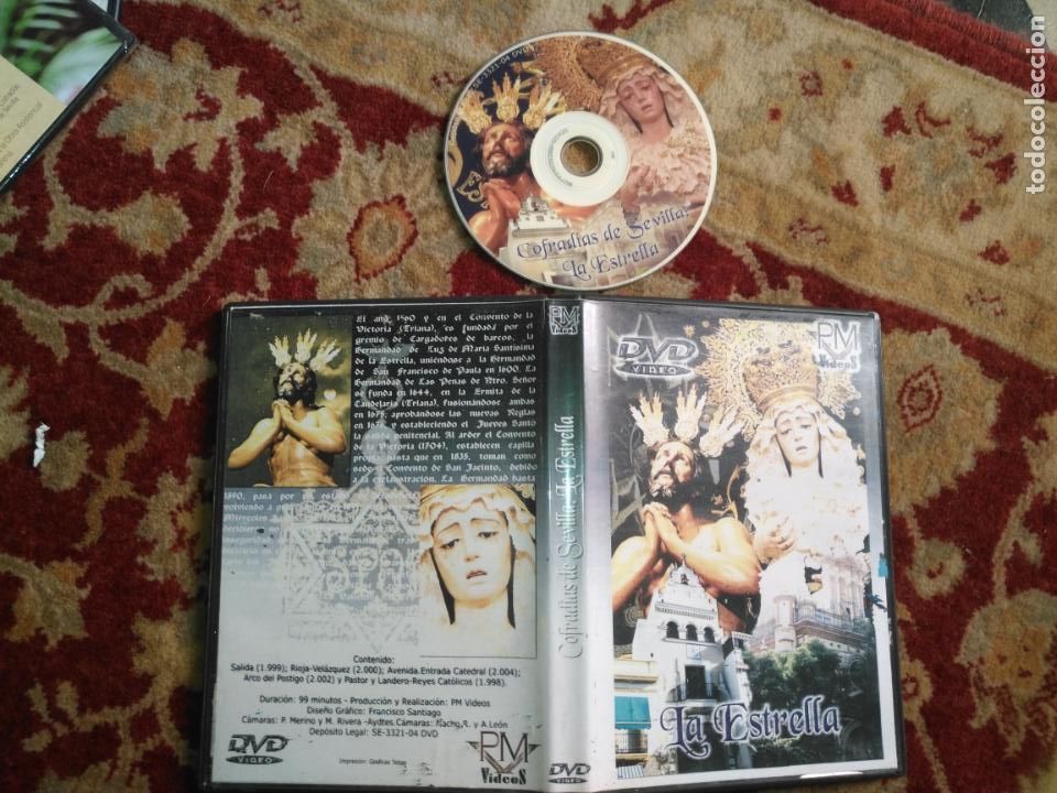 Cinema: SEMANA SANTA SEVILLA DVD VIRGEN DE LA ESTRELLA , COFRADIAS DE SEVILLA LA ESTRELLA