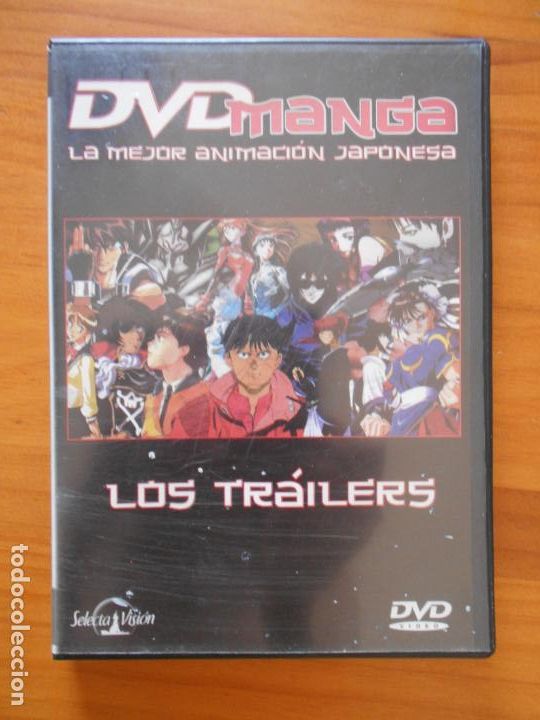 Cine: DVD LOS TRAILERS - MANGA - LA MEJOR ANIMACION JAPONESA (4F)
