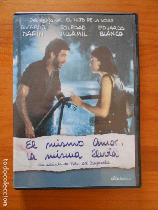 Cine: DVD EL MISMO AMOR, LA MISMA LLUVIA - RICARDO DARIN (4Z)