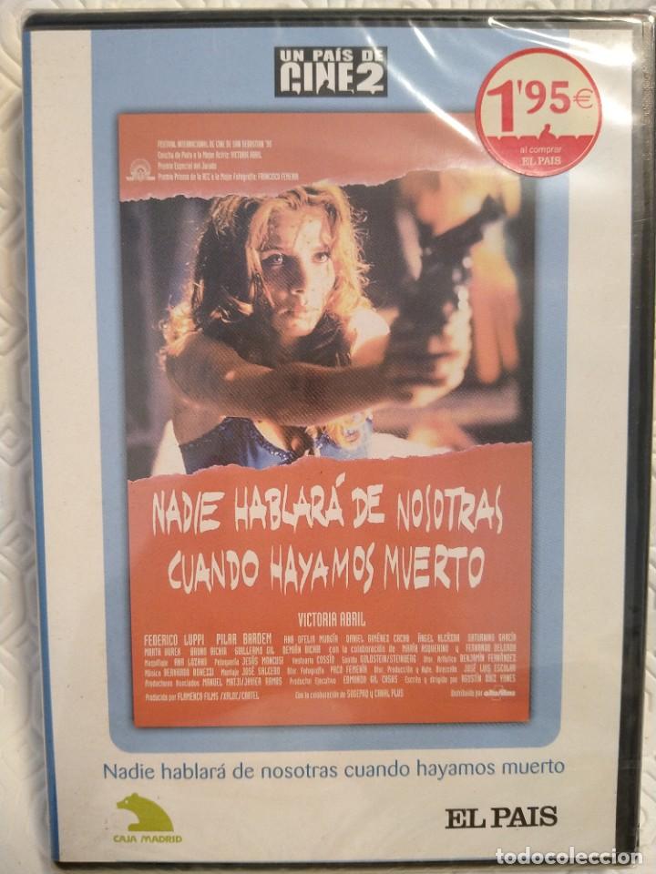 Cine: NADIE HABLARA DE NOSOTRAS CUANDO HAYAMOS MUERTO. DVD DE LA PELICULA DE AGUSTIN DIAZ YANES. CON VICTO