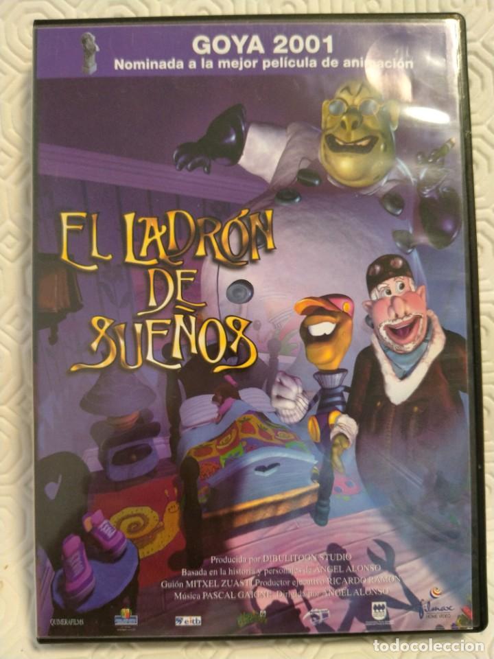 Cine: EL LADRON DE SUE&Ntilde;OS. DVD DE LA PELICULA DE ANIMACION. COLOR. 70 MINUTOS.