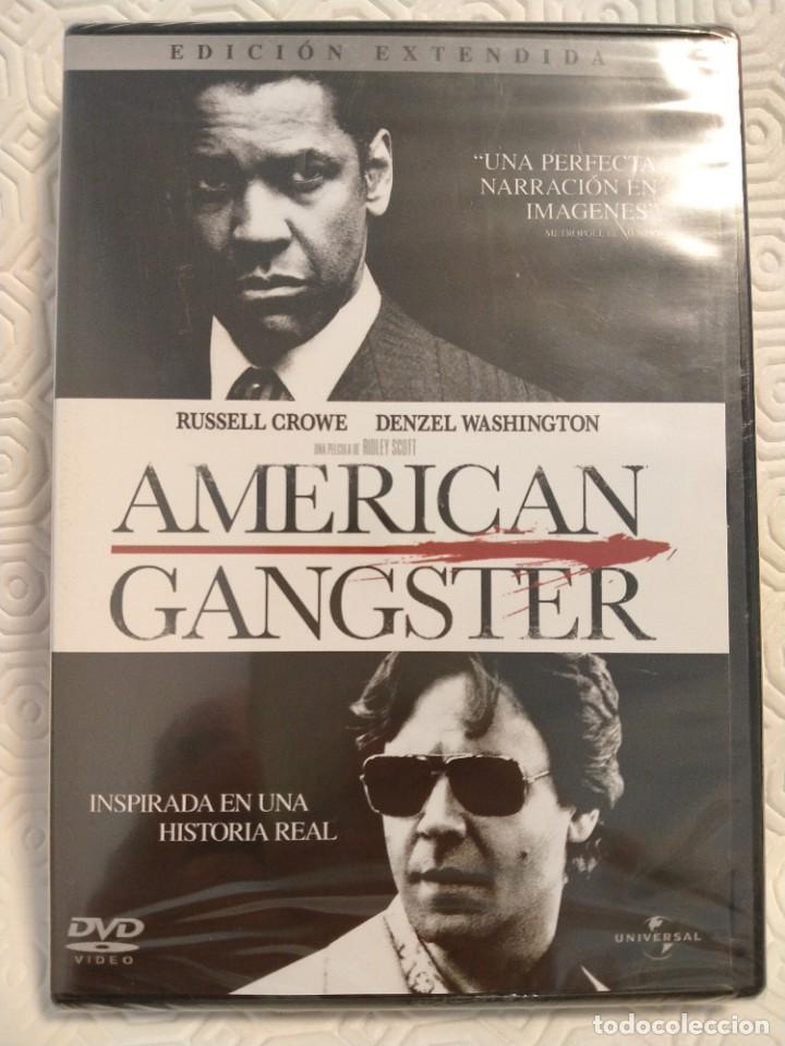 Cin&eacute;ma: AMERICAN GANSTER. DVD DE LA PELICULA DE RIDELY SCOTT. CON RUSEEL CROWE Y DENZEL WASHINGTON. COLOR. 1