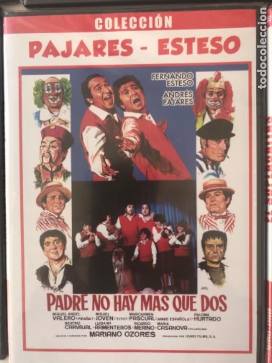 Cinema: Padre no hay m&aacute;s que dos (Nueva y en caja fina de pl&aacute;stico) Pajares-Esteso