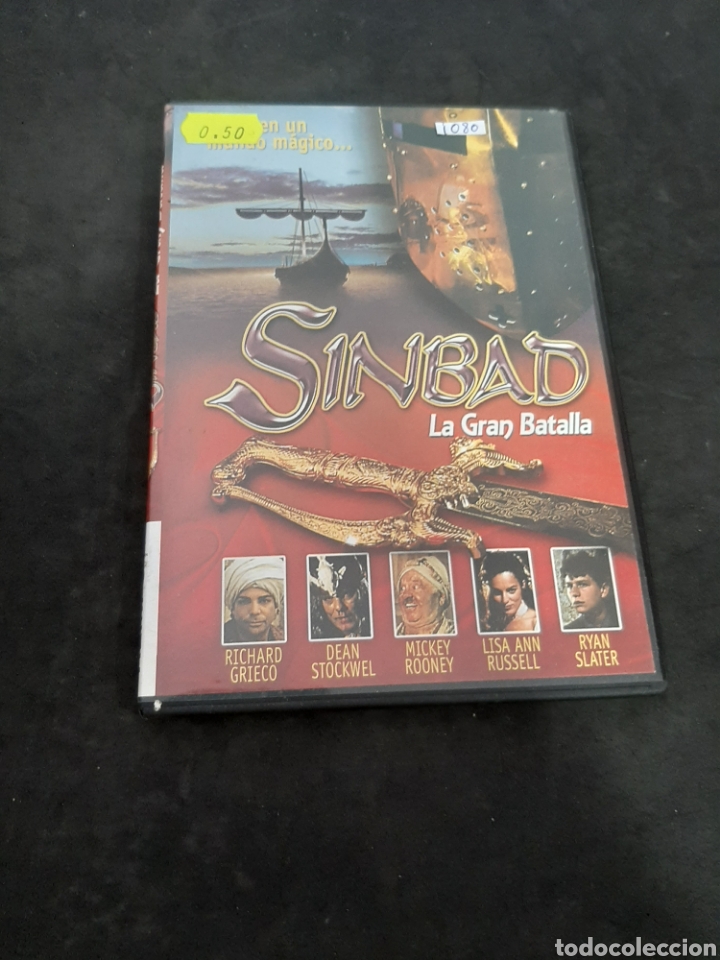 Cin&eacute;ma: DVR 1080 Simbad la gran batalla-DVD SEGUNDA MANO CON SLIMCOVER RECORTADO