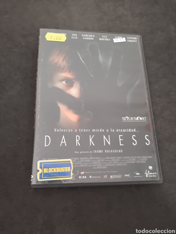 Cin&eacute;ma: DVR 1085 darkness -DVD SEGUNDA MANO CON SLIMCOVER RECORTADO