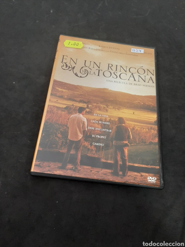 Cinema: DVR 1124 en un rinc&oacute;n de la Toscana -DVD SEGUNDA MANO CON SLIMCOVER RECORTADO