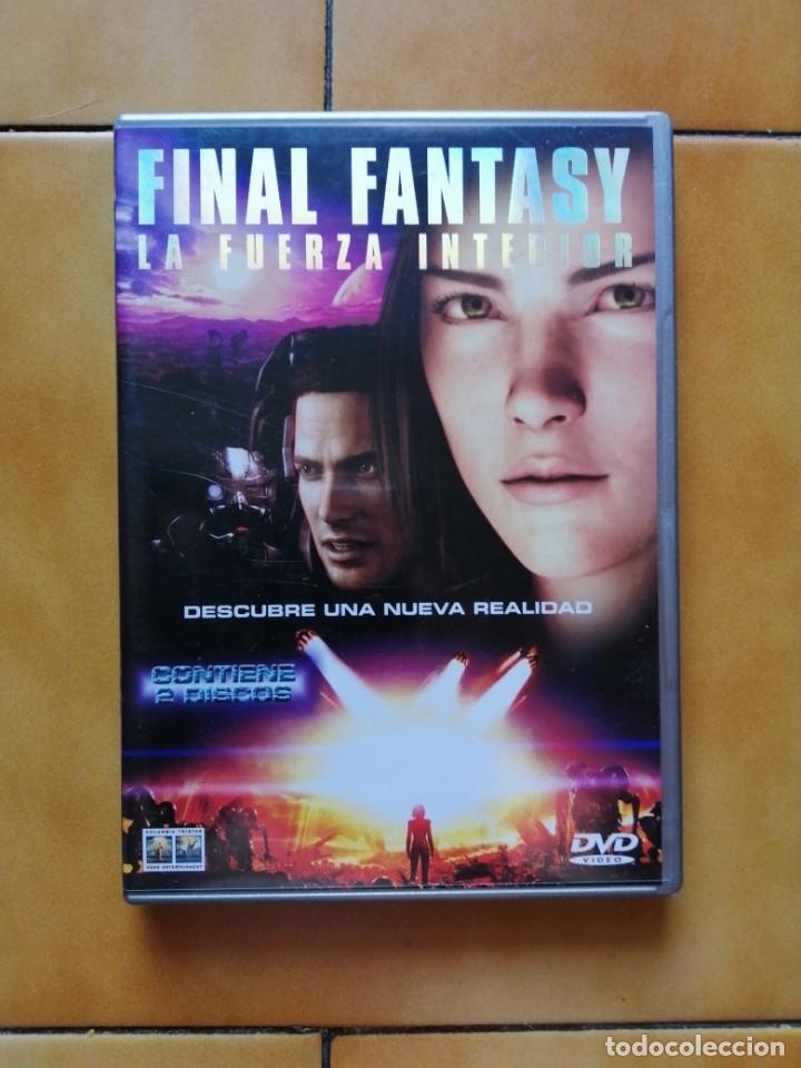 Cine: DVD FINAL FANTASY LA FUERZA INTERIOR EDICION ESPECIAL 2 DISCOS