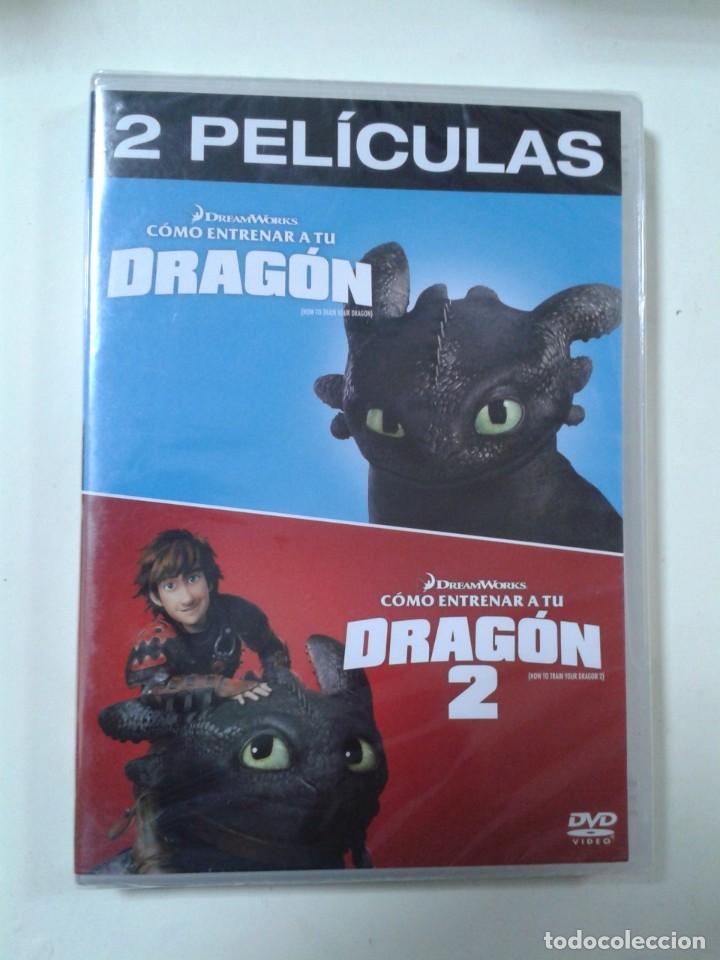 Cine: DVD. COMO ENTRENAR A TU DRAGON 1 Y 2 DREAMWORKS DVD NUEVO Y PRECINTADO.