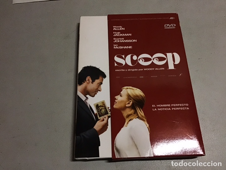 Cine: Scoop Woody Allen DVD Disco Impoluto