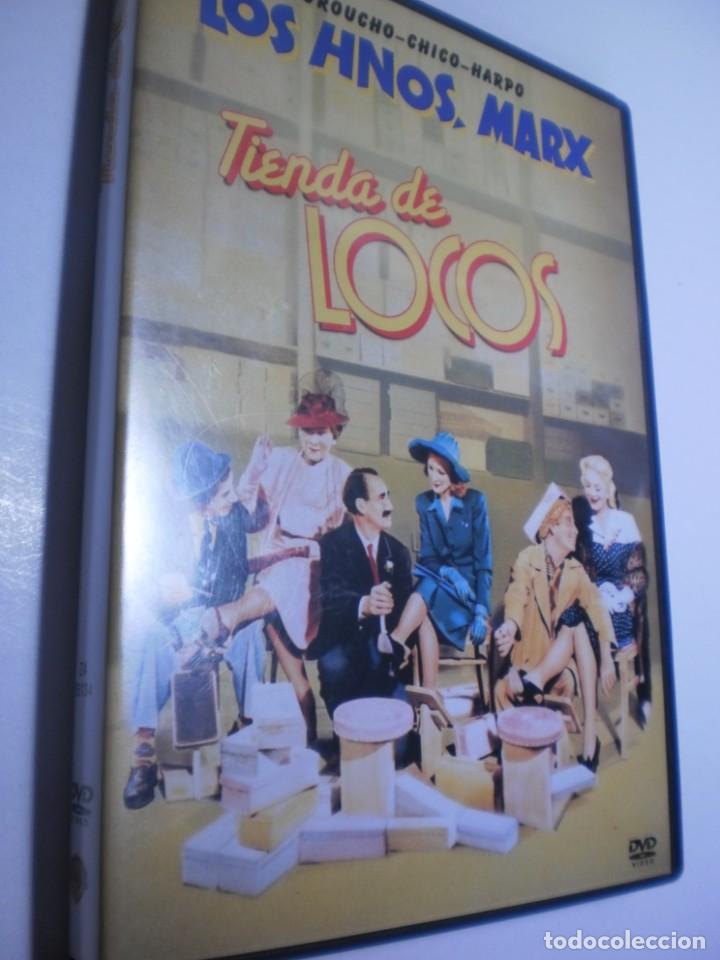 Cine: dvd los hnos. marx tienda de locos. 79 min (buen estado)
