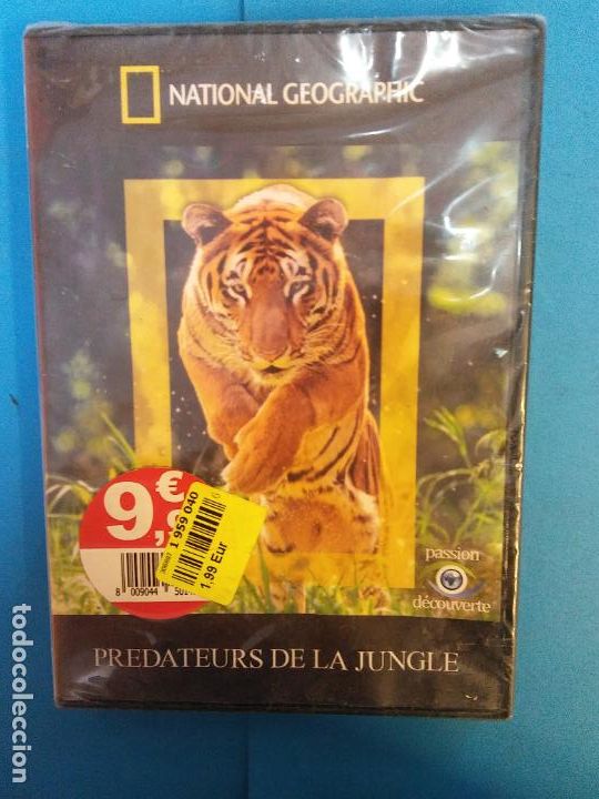 Cinema: PREDATEURS DE LA JUNGLE. NATIONAL GEOGRAPHIC. PASSION D&Eacute;COUVERTE. EN FRANC&Eacute;S. DVD.